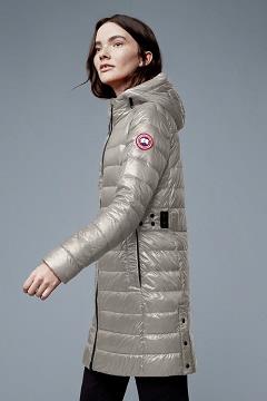 Chamarras Canada Goose Mujer México - Cypress Chaqueta De Plumas Beige CP4817063